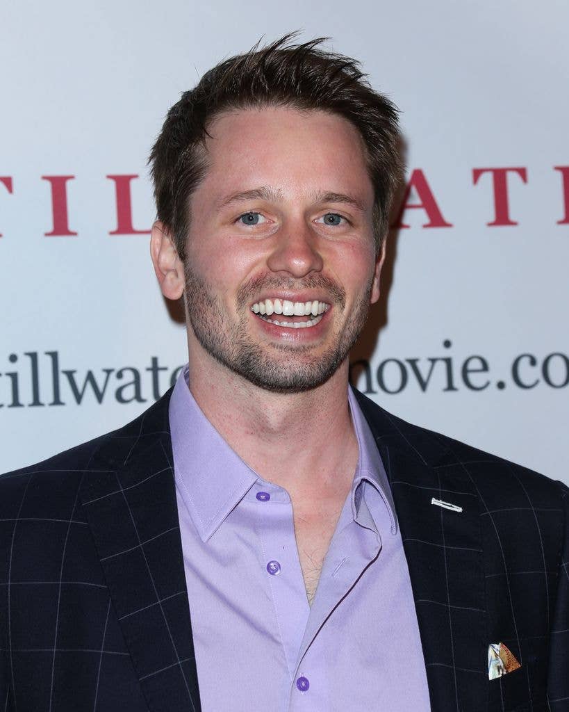 Actor Tyler Ritter attends the "Stillwater" premiere at the Laemmle NoHo 7 on February 12, 2018 in North Hollywood, California.