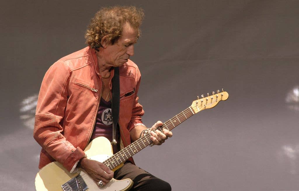 keith richards guitar