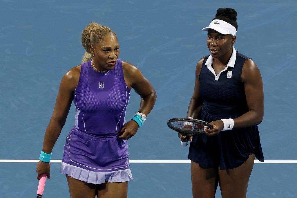 Serena and Venus williams cincinnati