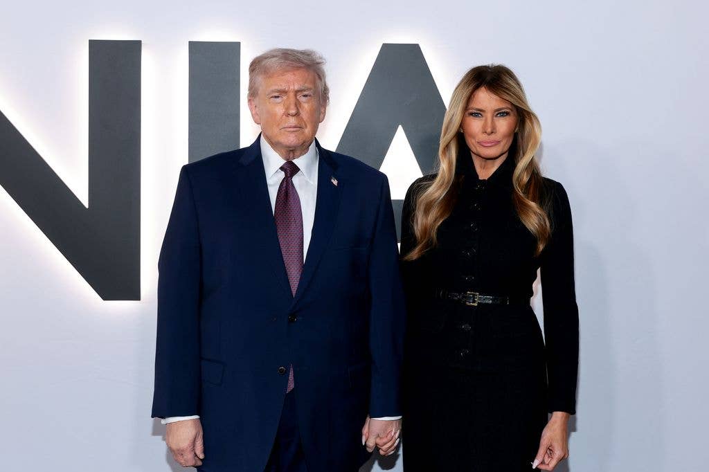 Donald and Melania Trump 