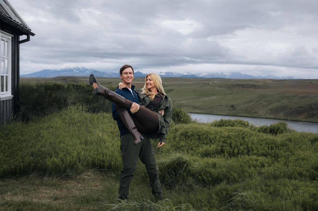 ivanka trump jared kushner iceland