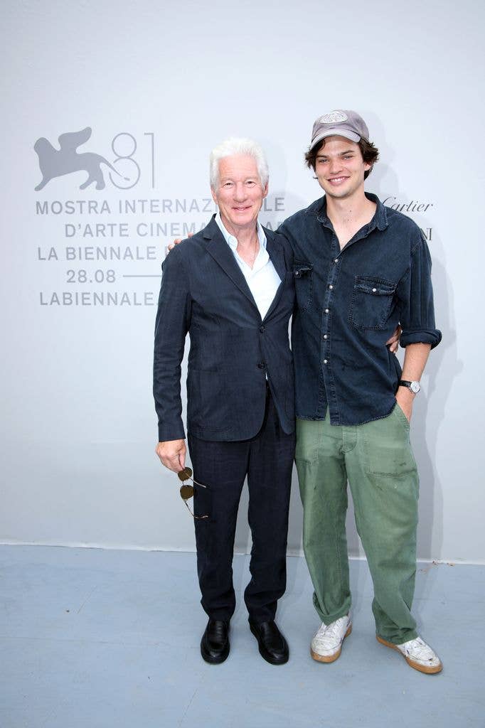 Richard Gere and son Homer