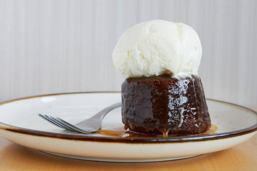 Sticky toffee pudding