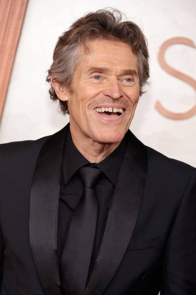 Willem Dafoe attends the 97th Annual Oscars at Dolby Theatre on March 02, 2025 in Hollywood, California. 