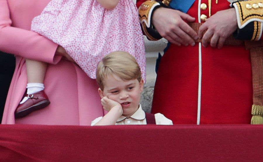 prince george trooping