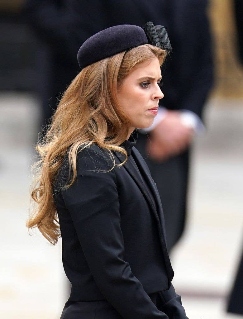 Princess Beatrice attended Paddy's funeral on behalf of her family