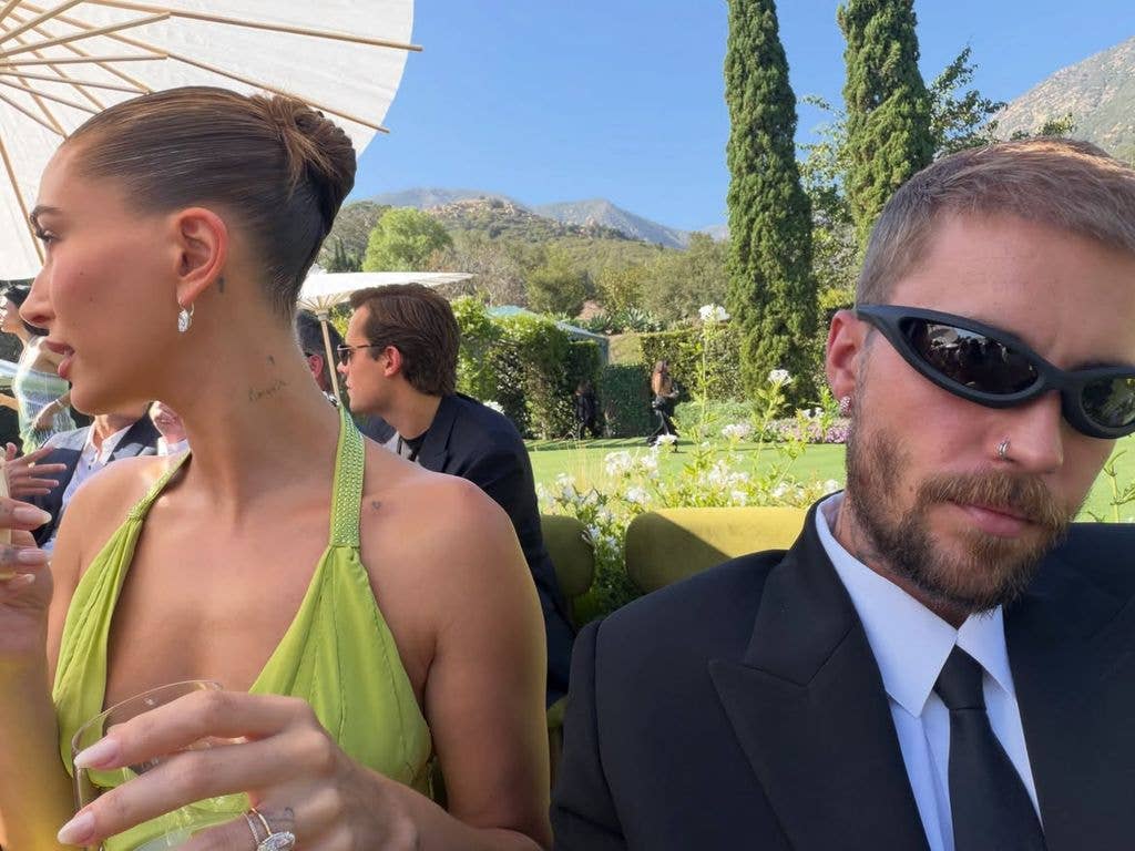 Hailey looked sensational as she joined husband, Justin for an ultra-glamorous date night