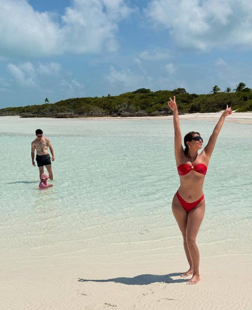 Beach photos shared by Priyanka Chopra on her 43rd birthday at the beach with her husband Nick Jonas and their daughter Malti Marie