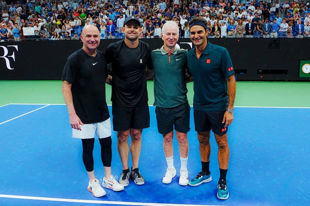 The four played together recently