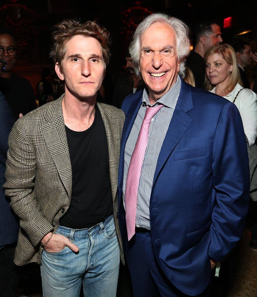 Max Winkler and Henry Winkler attend the Monster: The Ed Gein Story NY Premiere Afterparty at The Plaza on September 30, 2025 in New York City. (Photo by Jamie McCarthy/Getty Images for Netflix)