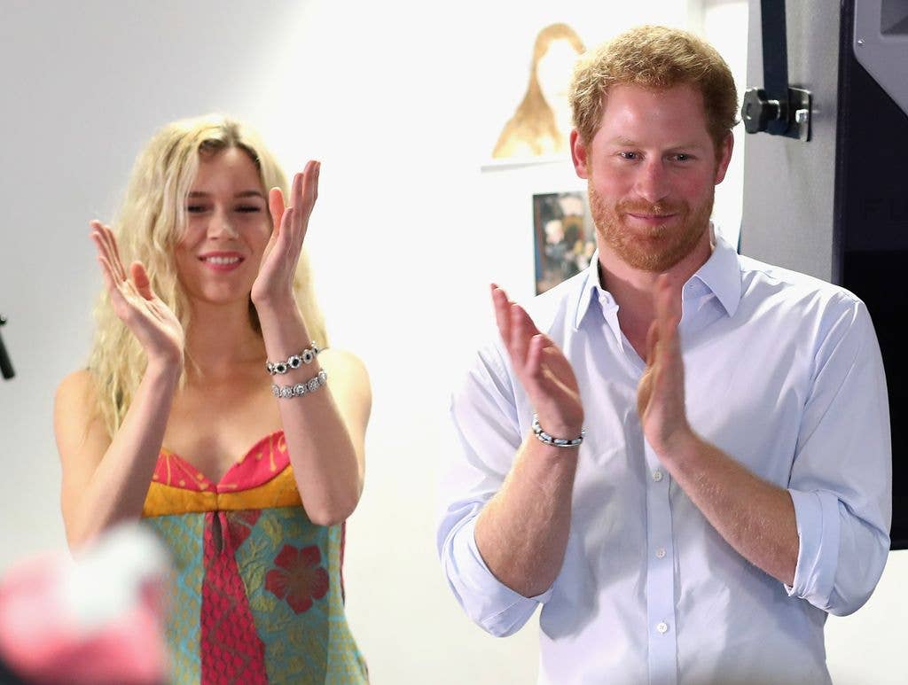 joss stone prince harry clapping