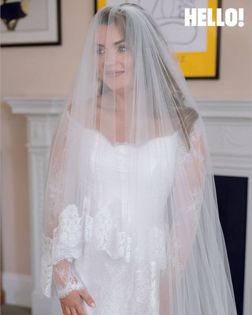 Rosie Kelly looks stunning on her wedding day
