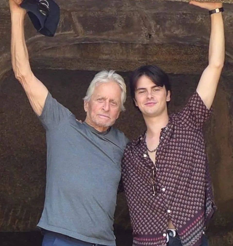 Michael with Dylan