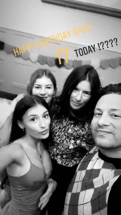 jamie oliver daughter daisy party