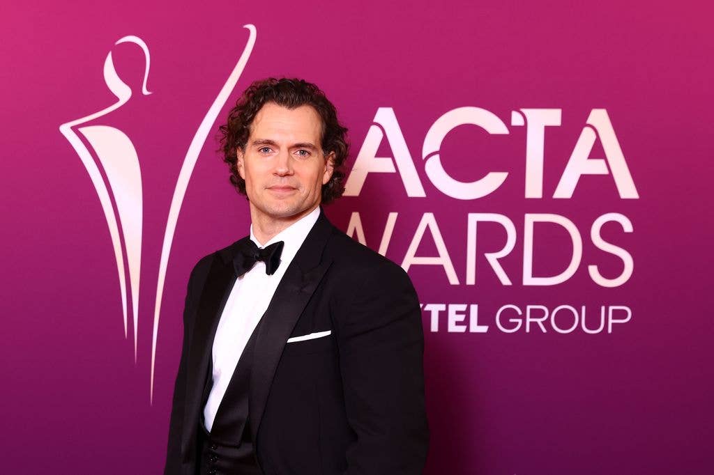 Henry Cavill in a tuxedo