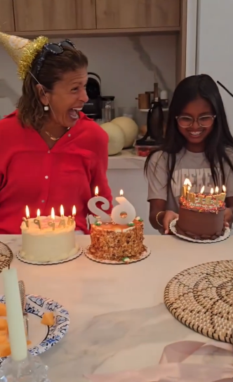 Hoda turned 62 recently