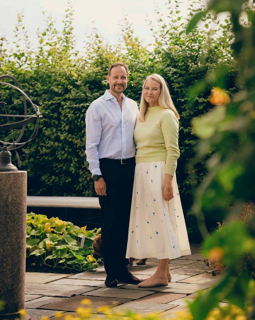 Crown Prince Haakon and Crown Princess Mette-Marit celebrate their 25th wedding anniversary