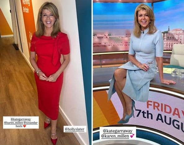 Kate Garraway on GMB