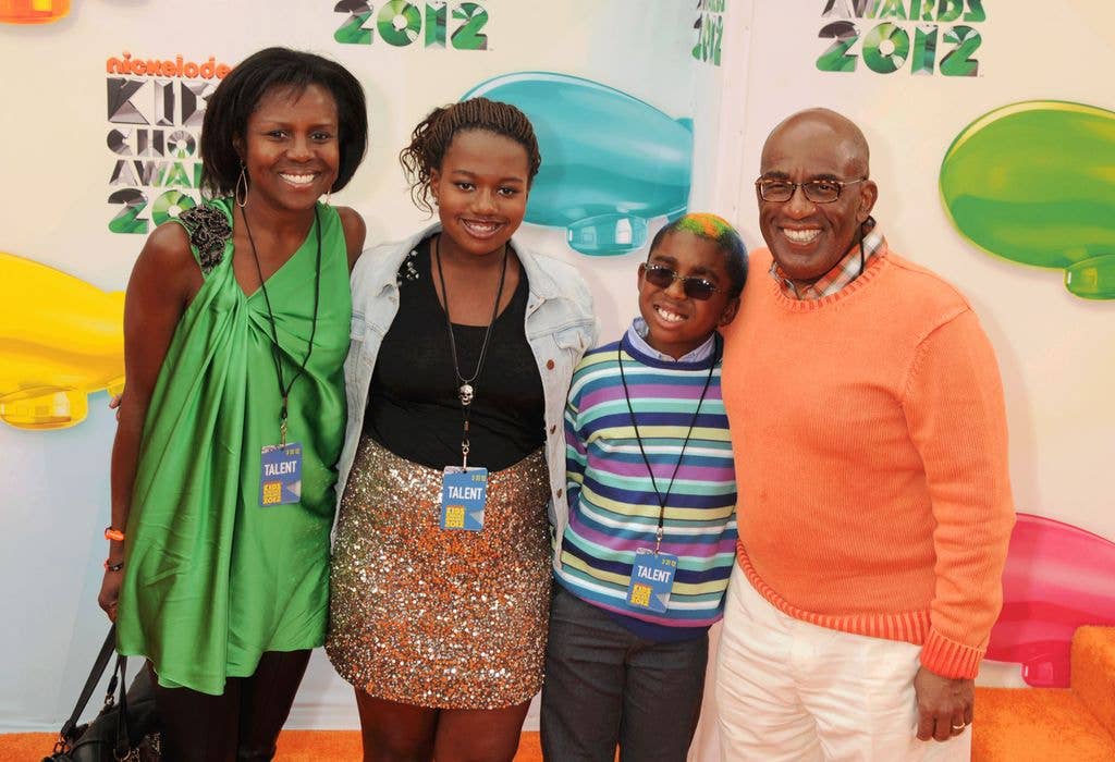 Al and family attend the 2012 Nickelodeon Kids' Choice Awards