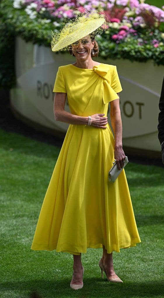 The Princess was a ray of sunshine in her yellow Roksanda dress at Royal Ascot 2026. 