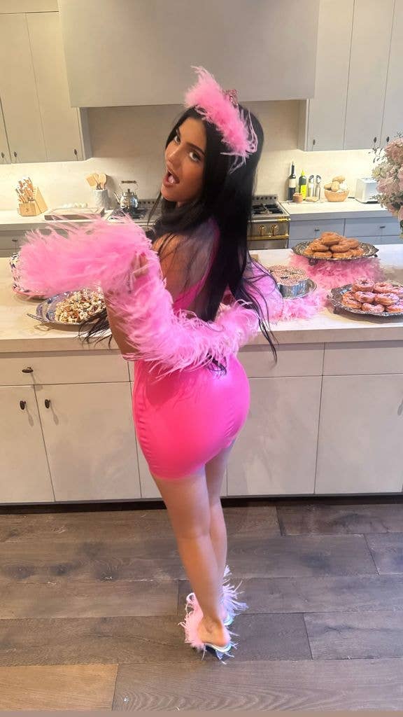 Kylie Jenner posing for a photo, shared via Instagram