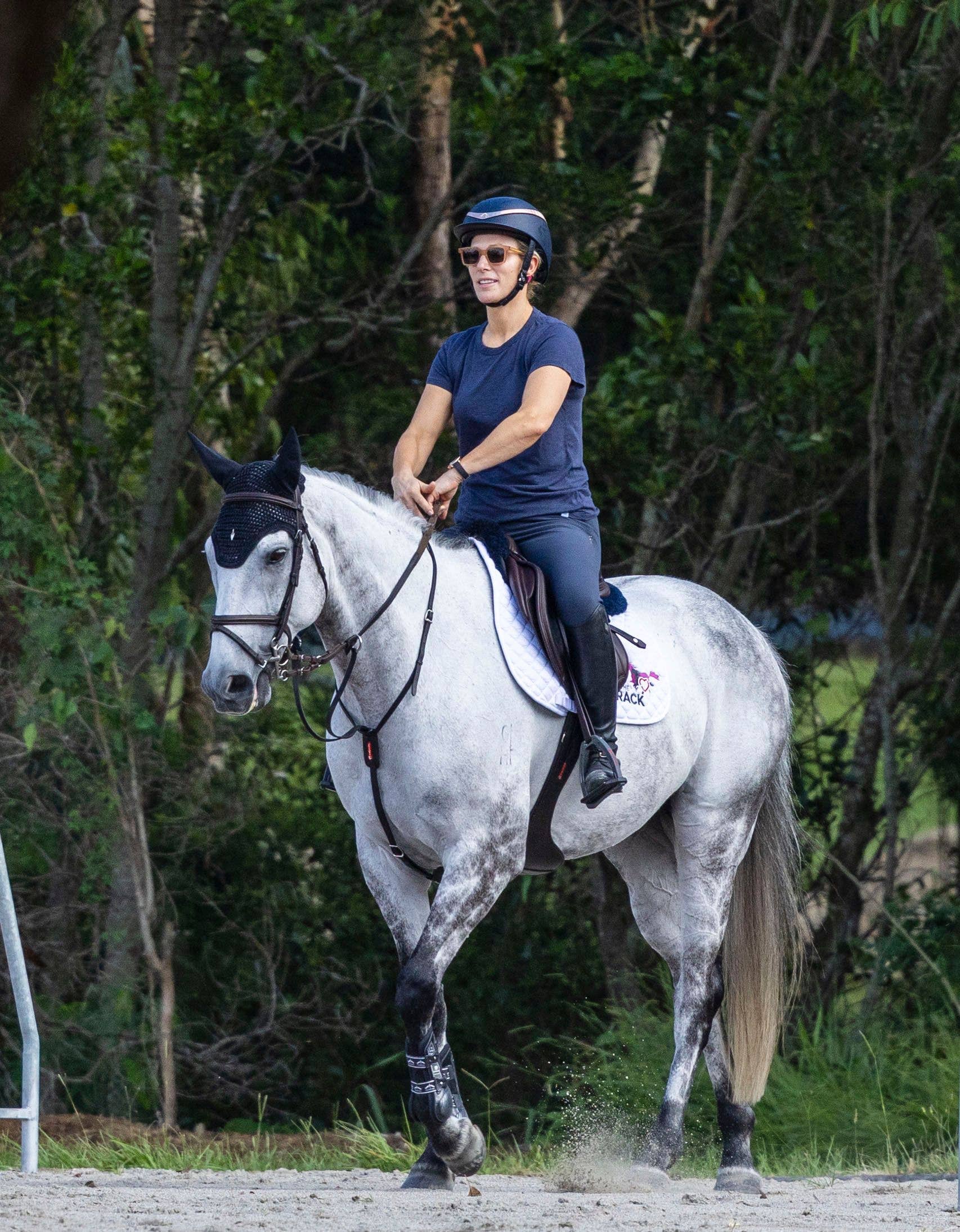 Zara Tindall spotted horse riding on the Gold Coast ahead of her on-horse appearance at the Magic Millions Polo