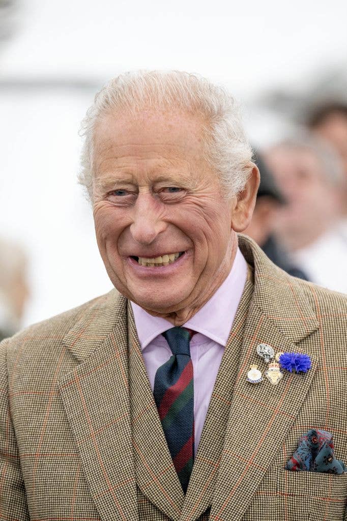 King Charles III attends the Mey Highland Games at the John O'Groats Showground in Caithness. Picture date: Saturday August 1, 2026. (Photo by Lesley Martin/PA Images via Getty Images)