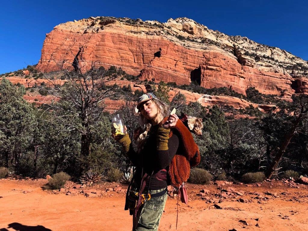 paris jackson hiking