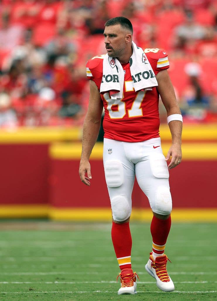 Travis during the preseason game at Arrowhead Stadium 