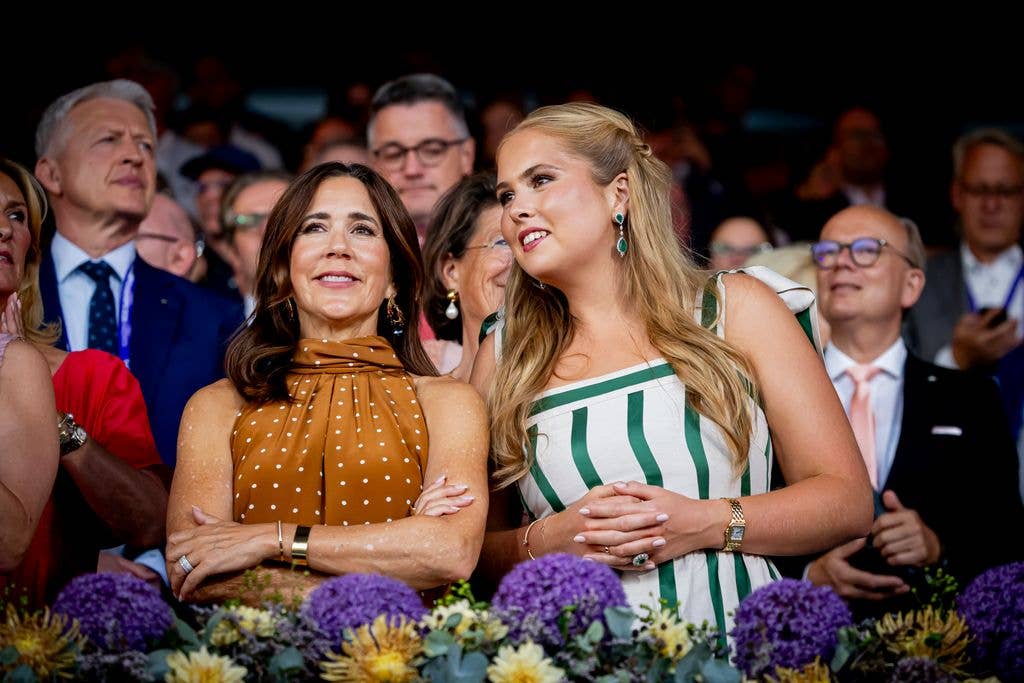 Queen Mary of Denmark and Princess Amalia of The Netherlands