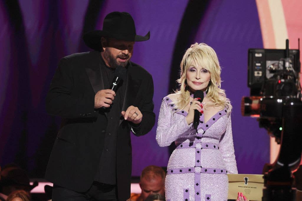 dolly parton purple dress