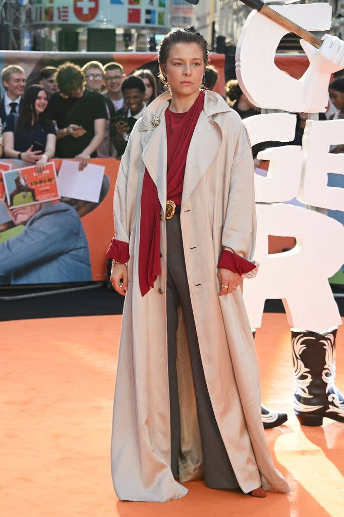 Emma D'Arcy attends the "Digger" Film and TV Charity Royal Film Performance and Global Premiere in Leicester Square on September 22, 2026 in London, England.
