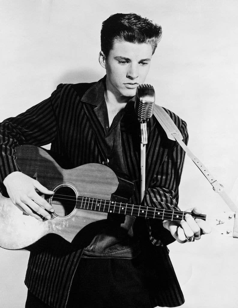 Ricky Nelson was the original teen idol