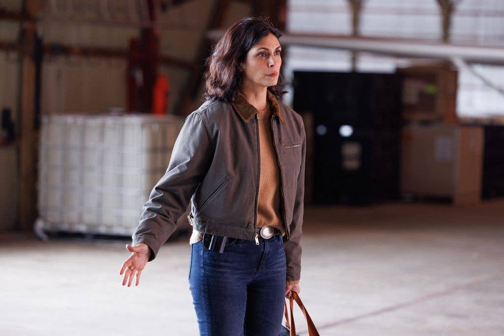 Morena Baccarin as Sheriff Mickey Fox in Sheriff Country