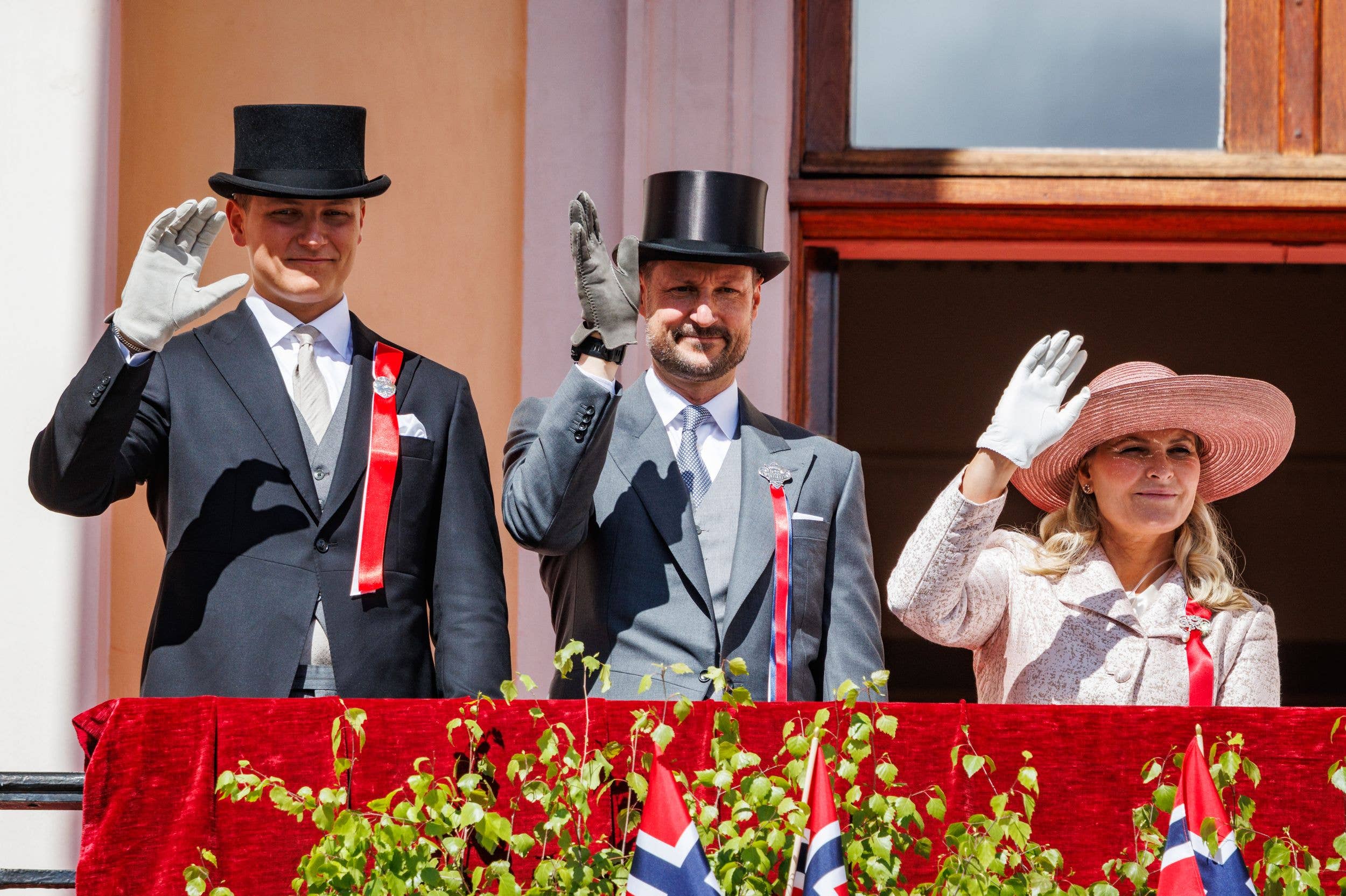 Prince Sverre Magnus of Norway, Crown Prince Haakon of Norway and Crown Princess Mette Marit of Norway attend the Norwegian Constitution Day 2026