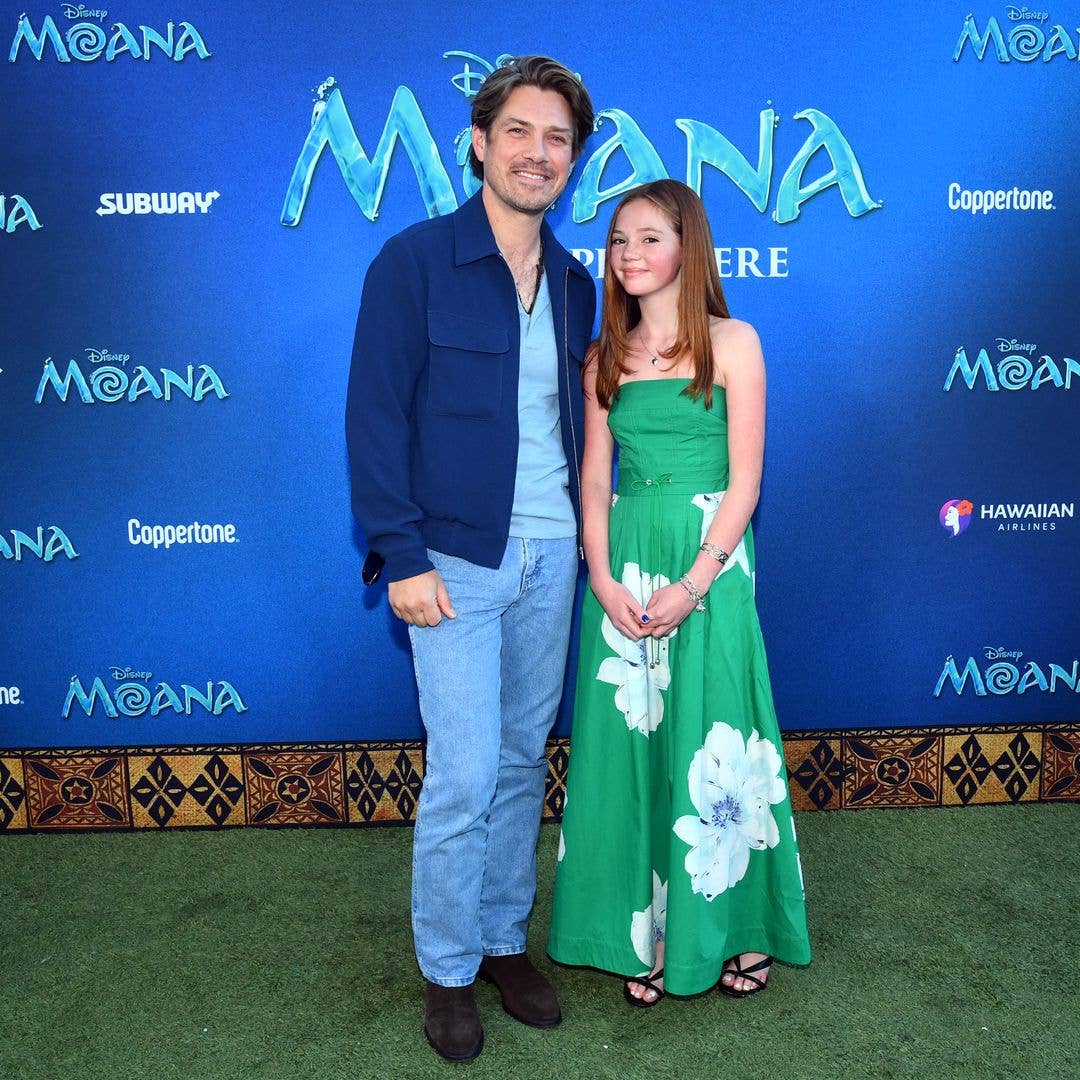 Taylor Hanson and Wilhelmina Hanson attend the Moana World Premiere at the Hollywood Bowl in Los Angeles, California on July 07, 2026