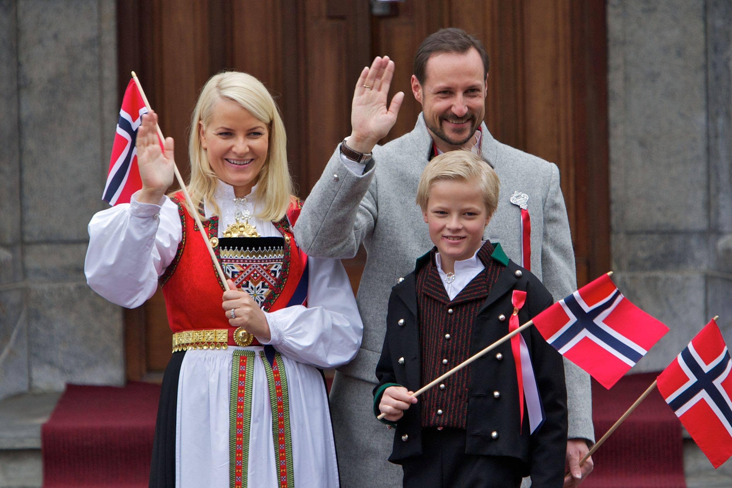 Marius is the new King of Norway's stepson