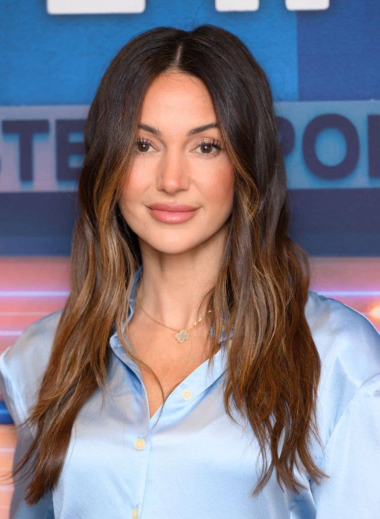 Michelle Keegan attends "The Blame" photocall at Soho Hotel on September 07, 2026 in London, England.