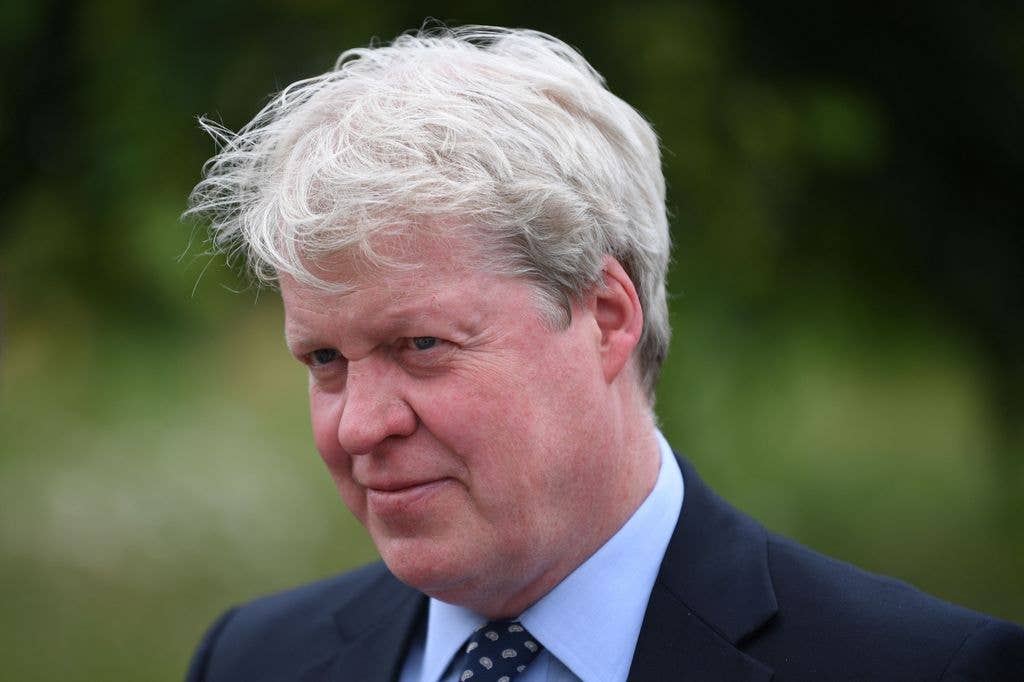 Charles Spencer at Kensington Palace