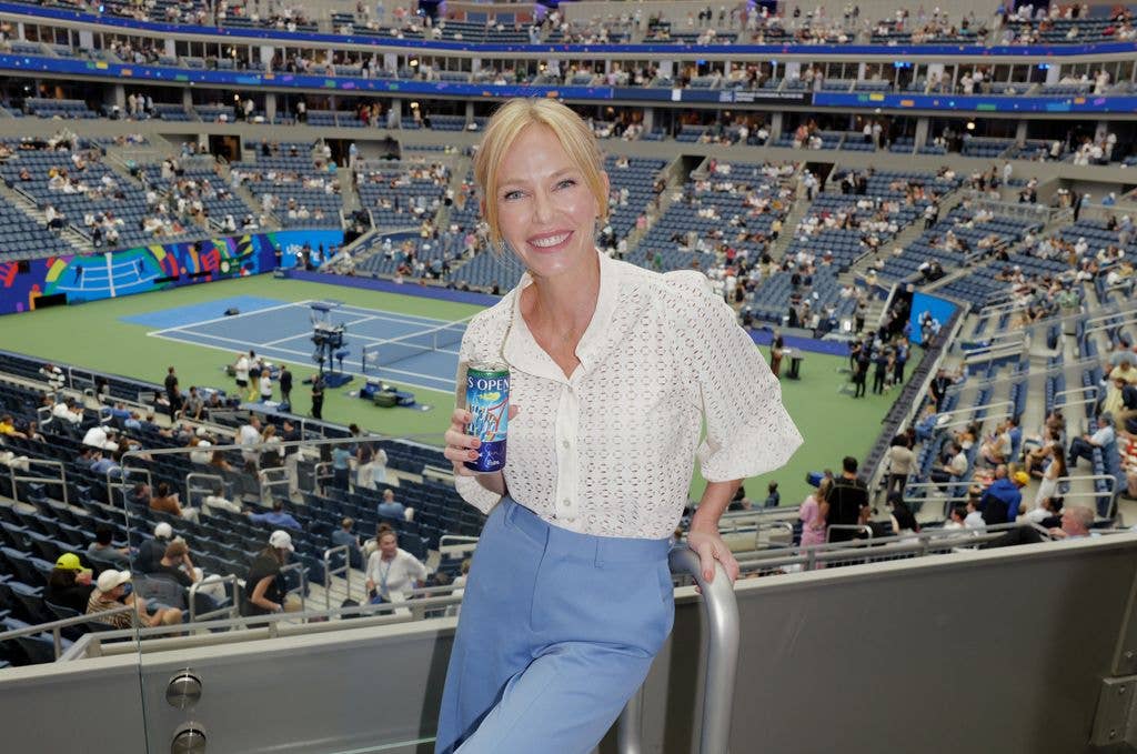 Kelli Giddish at the Heineken Suite of the US Open at Arthur Ashe Stadium on September 13, 2026 in New York City