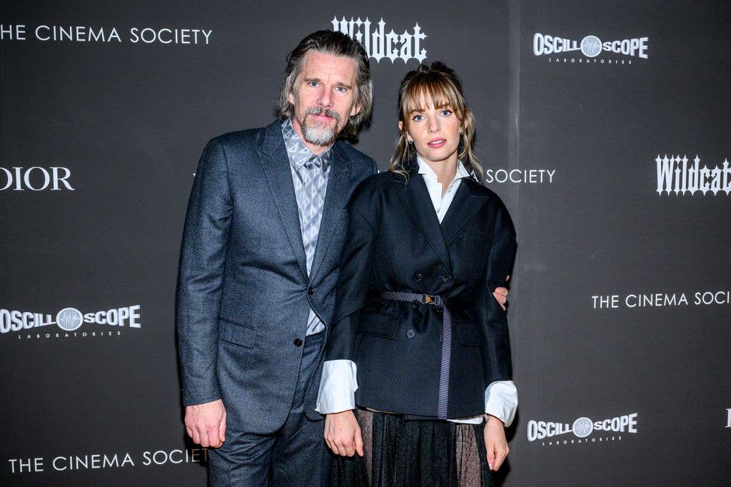 Ethan Hawke and Maya Hawke