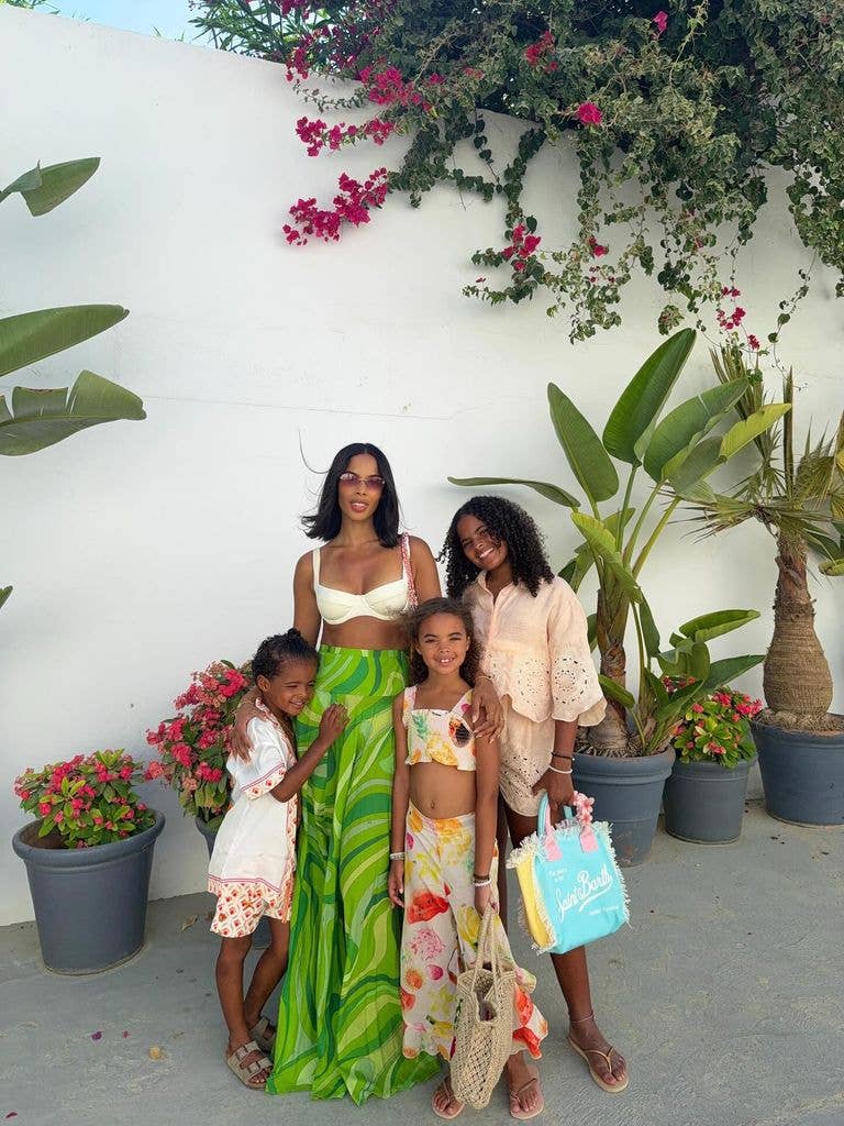 Rochelle Humes with children Blake Valentina and Alaia-Mai