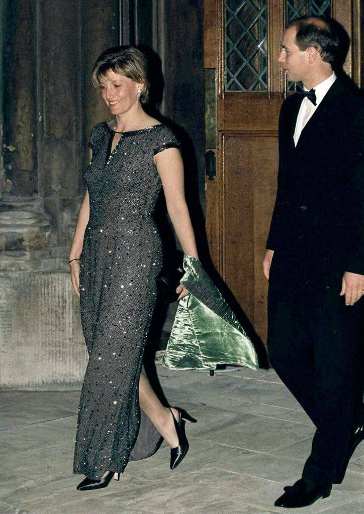 The dress was worn my the Duchess 10 days before her wedding to Prince Edward