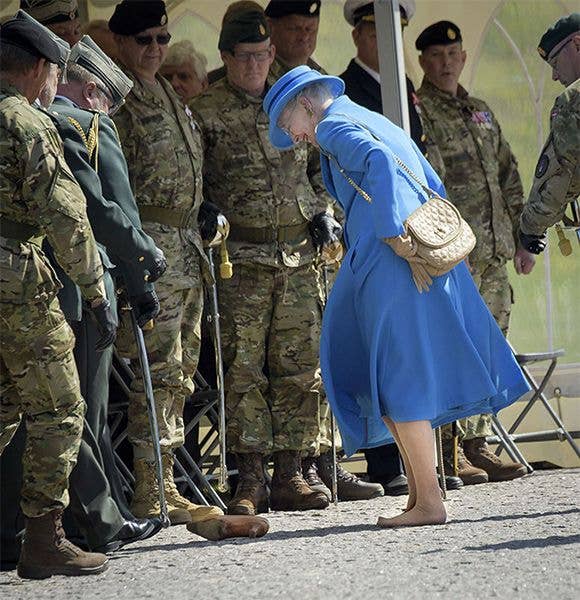 queen margrethe of denmark public slip up