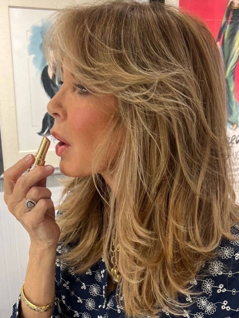 "Clean living, being loved" is Jacyln's secret for her youthful looks
