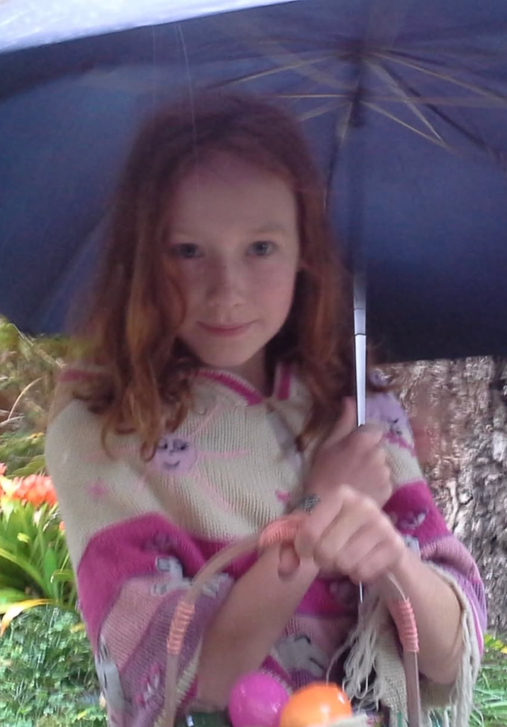 Stella as a youngster