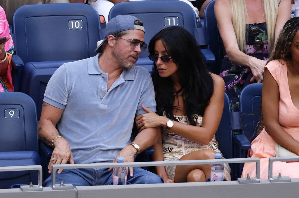 The couple appeared very close at the women's singles final