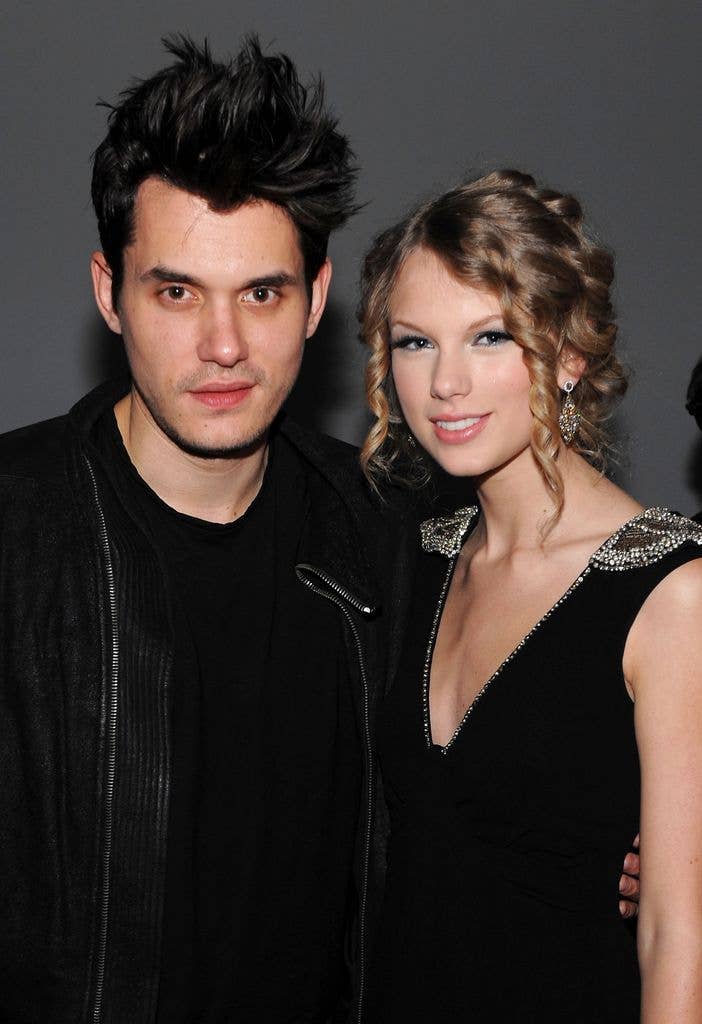 Musicians John Mayer and Taylor Swift attend the launch of VEVO, the world's premiere destination for premium music video and entertainment at Skylight Studio on December 8, 2009 in New York City