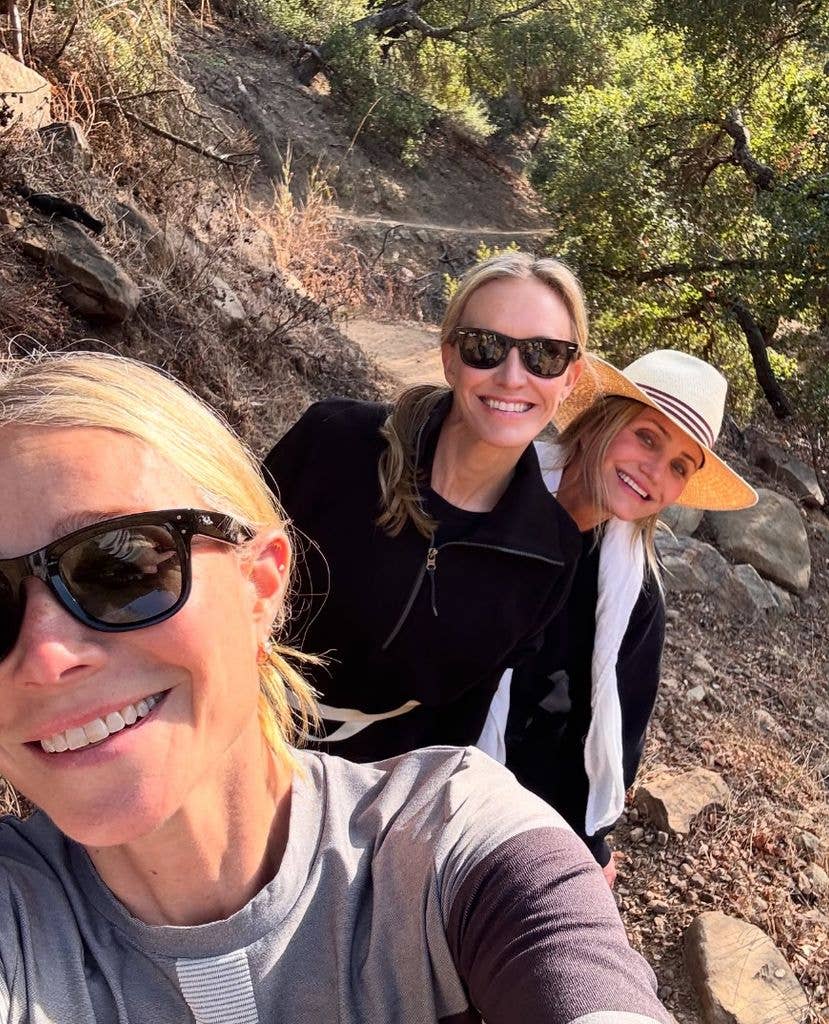 Gwyneth Paltrow hiking
