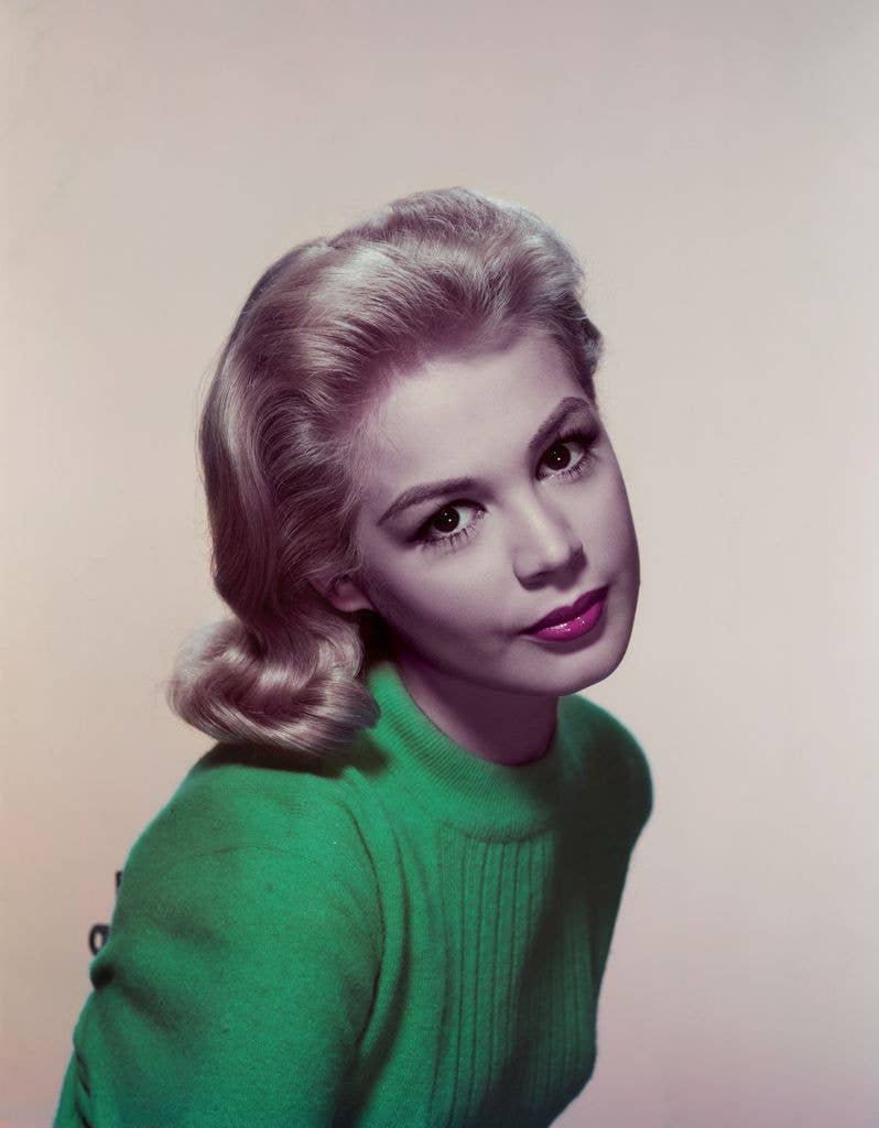 American actress Sandra Dee was a teen idol of the 50s and 60s